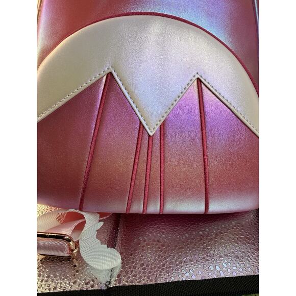 NWT Exclusive Loungefly Disney Sleeping Beauty Shiny Series Backpack & Wallet main image 5